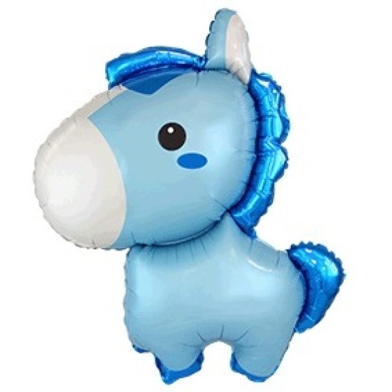  Маленькая лошадка (Голубой)